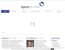 Tablet Screenshot of medizin-ernaehrung.de
